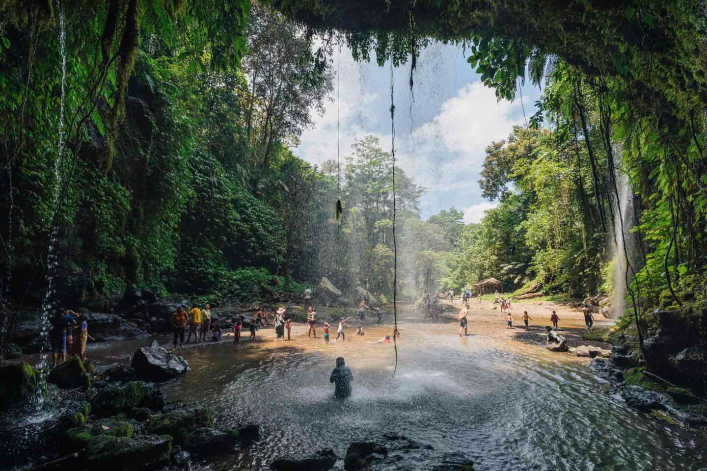 Cascades et nature à Lombok